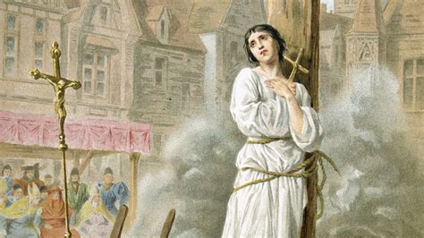 joan of arc last words.